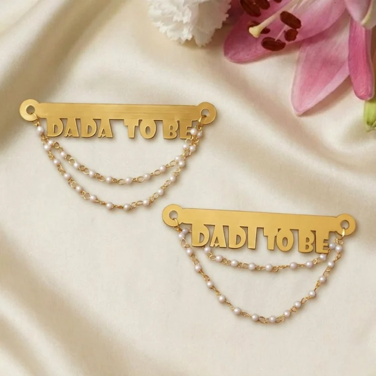Baby Shower Party Badge